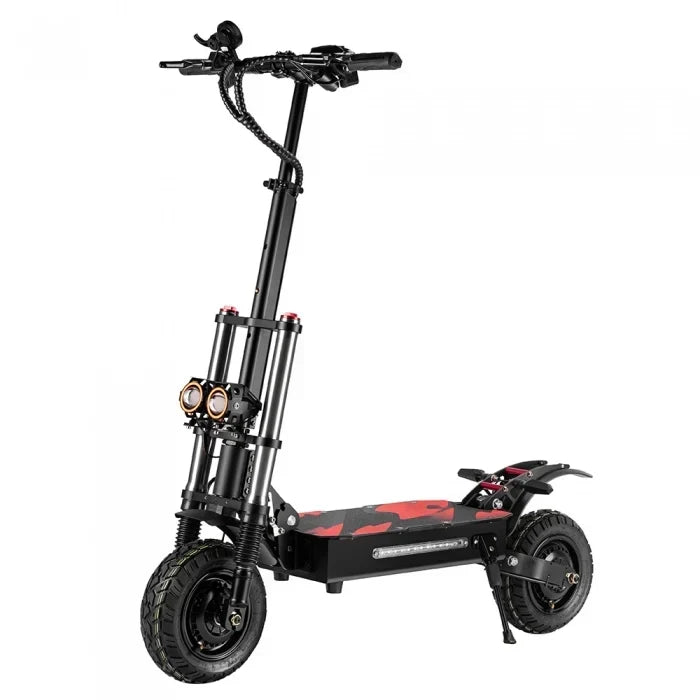 BOYUEDA S3-11 sammenleggbar elektrisk sparkesykkel, motor 2*3000 W, batteri 60 V 38 Ah, 11-tommers dekk, 85 km/t