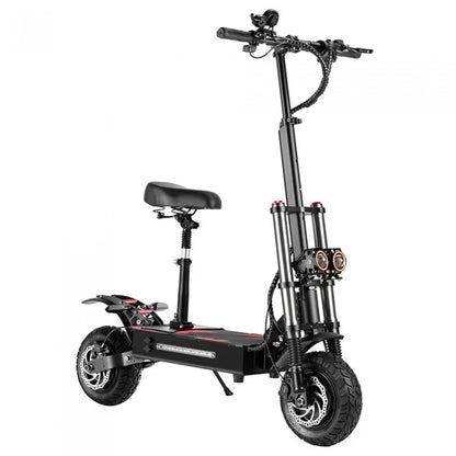 BOYUEDA S3-11 sammenleggbar elektrisk sparkesykkel, motor 2*3000 W, batteri 60 V 38 Ah, 11-tommers dekk, 85 km/t