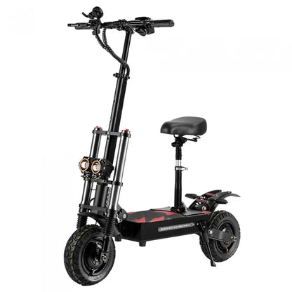BOYUEDA S3-11 sammenleggbar elektrisk sparkesykkel, motor 2*3000 W, batteri 60 V 38 Ah, 11-tommers dekk, 85 km/t