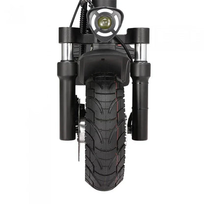 Halo Knight T104 sammenleggbar elektrisk sparkesykkel, 2 × 1200 W motorer, 52 V 21 Ah batteri, 10-tommers dekk, maks. hastighet 65 km/t