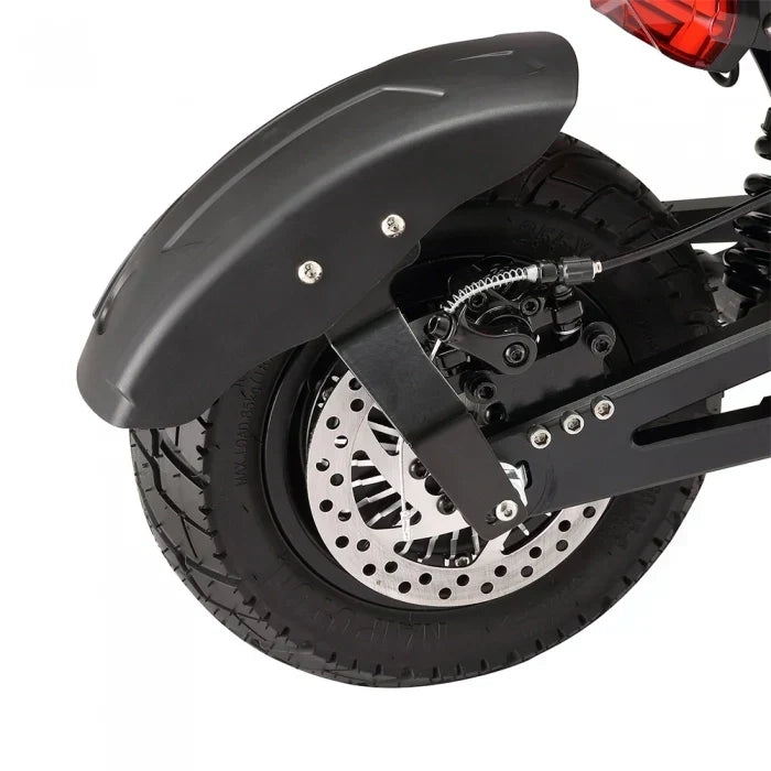 Halo Knight T104 sammenleggbar elektrisk sparkesykkel, 2 × 1200 W motorer, 52 V 21 Ah batteri, 10-tommers dekk, maks. hastighet 65 km/t