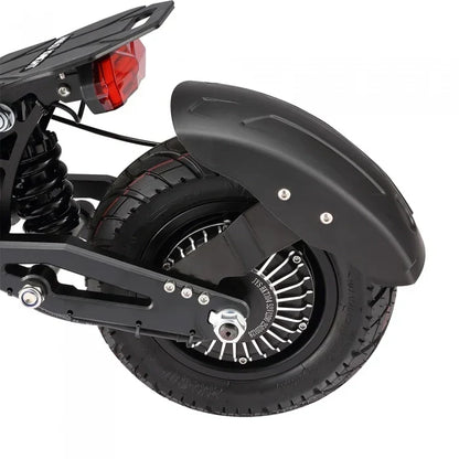 Halo Knight T104 sammenleggbar elektrisk sparkesykkel, 2 × 1200 W motorer, 52 V 21 Ah batteri, 10-tommers dekk, maks. hastighet 65 km/t