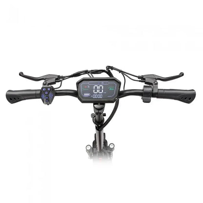 Halo Knight T104 sammenleggbar elektrisk sparkesykkel, 2 × 1200 W motorer, 52 V 21 Ah batteri, 10-tommers dekk, maks. hastighet 65 km/t