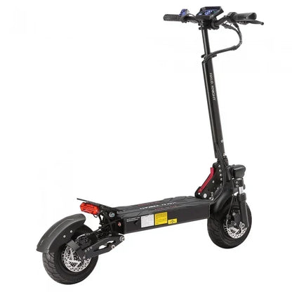 Halo Knight T104 sammenleggbar elektrisk sparkesykkel, 2 × 1200 W motorer, 52 V 21 Ah batteri, 10-tommers dekk, maks. hastighet 65 km/t