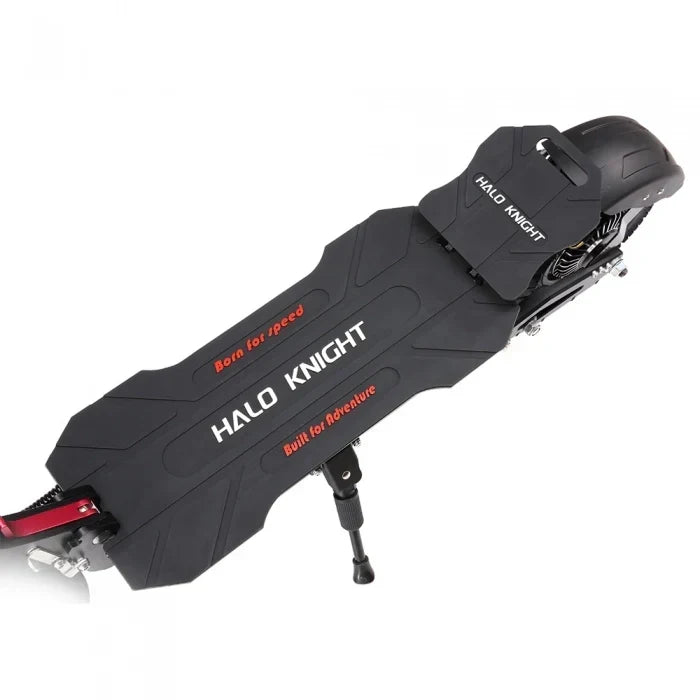Halo Knight T104 sammenleggbar elektrisk sparkesykkel, 2 × 1200 W motorer, 52 V 21 Ah batteri, 10-tommers dekk, maks. hastighet 65 km/t
