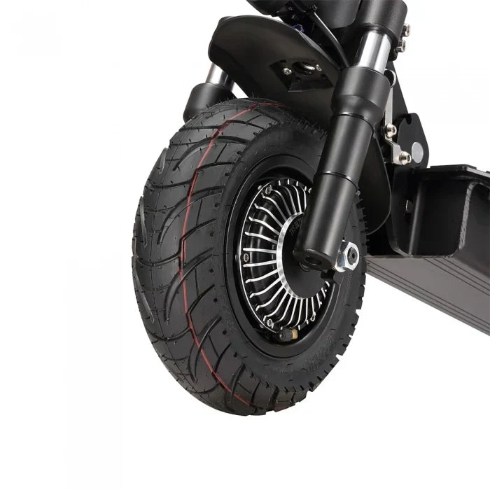 Halo Knight T104 sammenleggbar elektrisk sparkesykkel, 2 × 1200 W motorer, 52 V 21 Ah batteri, 10-tommers dekk, maks. hastighet 65 km/t