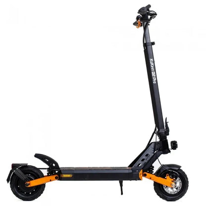 Elsparkesykkel KuKirin G2 PRO Forbedret utgave 2024 - Motor 600W 15.6Ah Dekk 9 Tommer 45km/t – Svart Oransje