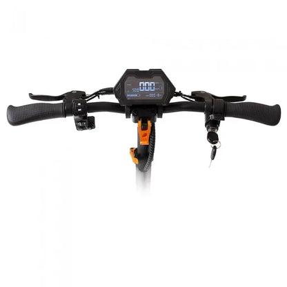 Elsparkesykkel KuKirin G2 PRO Forbedret utgave 2024 - Motor 600W 15.6Ah Dekk 9 Tommer 45km/t – Svart Oransje