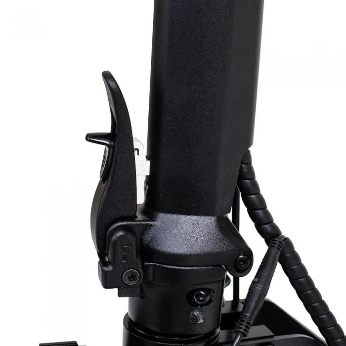 Elsparkesykkel KuKirin G2 PRO Forbedret utgave 2024 - Motor 600W 15.6Ah Dekk 9 Tommer 45km/t – Svart Oransje
