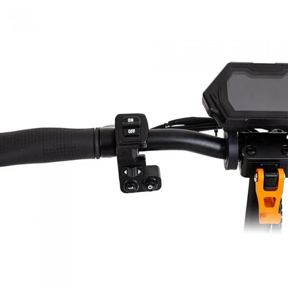 Elsparkesykkel KuKirin G2 PRO Forbedret utgave 2024 - Motor 600W 15.6Ah Dekk 9 Tommer 45km/t – Svart Oransje