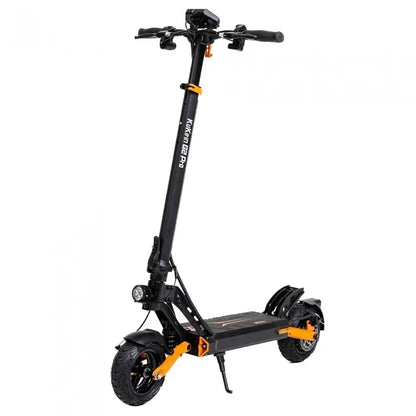Elsparkesykkel KuKirin G2 PRO Forbedret utgave 2024 - Motor 600W 15.6Ah Dekk 9 Tommer 45km/t – Svart Oransje