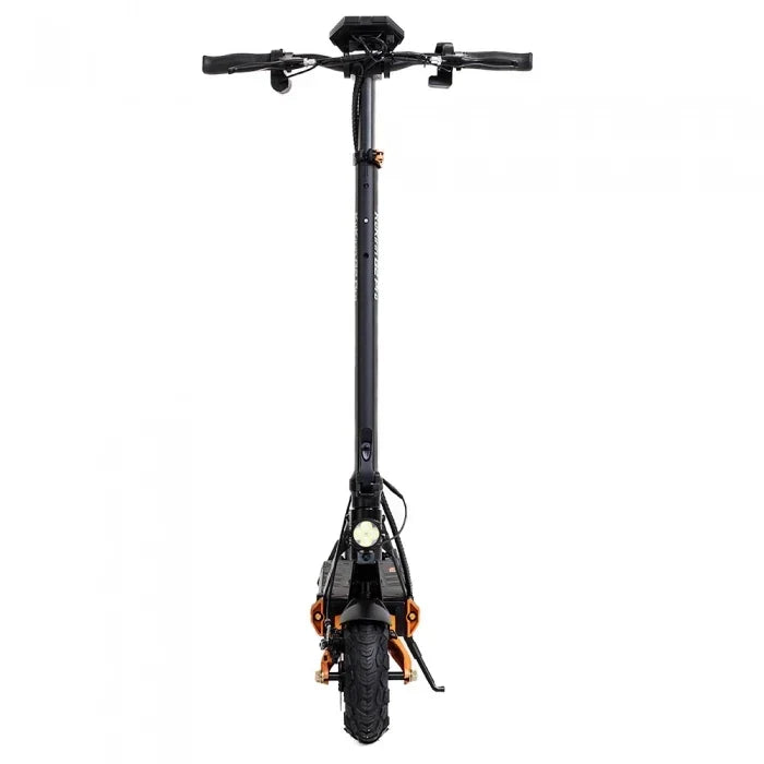 Elsparkesykkel KuKirin G2 PRO Forbedret utgave 2024 - Motor 600W 15.6Ah Dekk 9 Tommer 45km/t – Svart Oransje