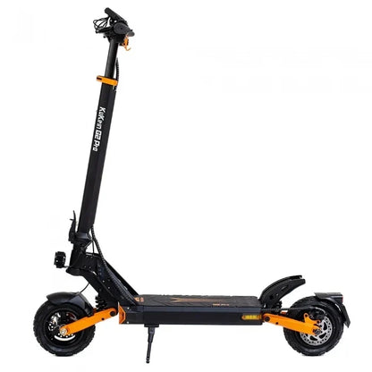 Elsparkesykkel KuKirin G2 PRO Forbedret utgave 2024 - Motor 600W 15.6Ah Dekk 9 Tommer 45km/t – Svart Oransje
